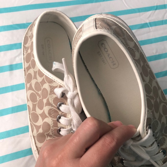 COACH etta heritage stripe - Picture 4 of 4